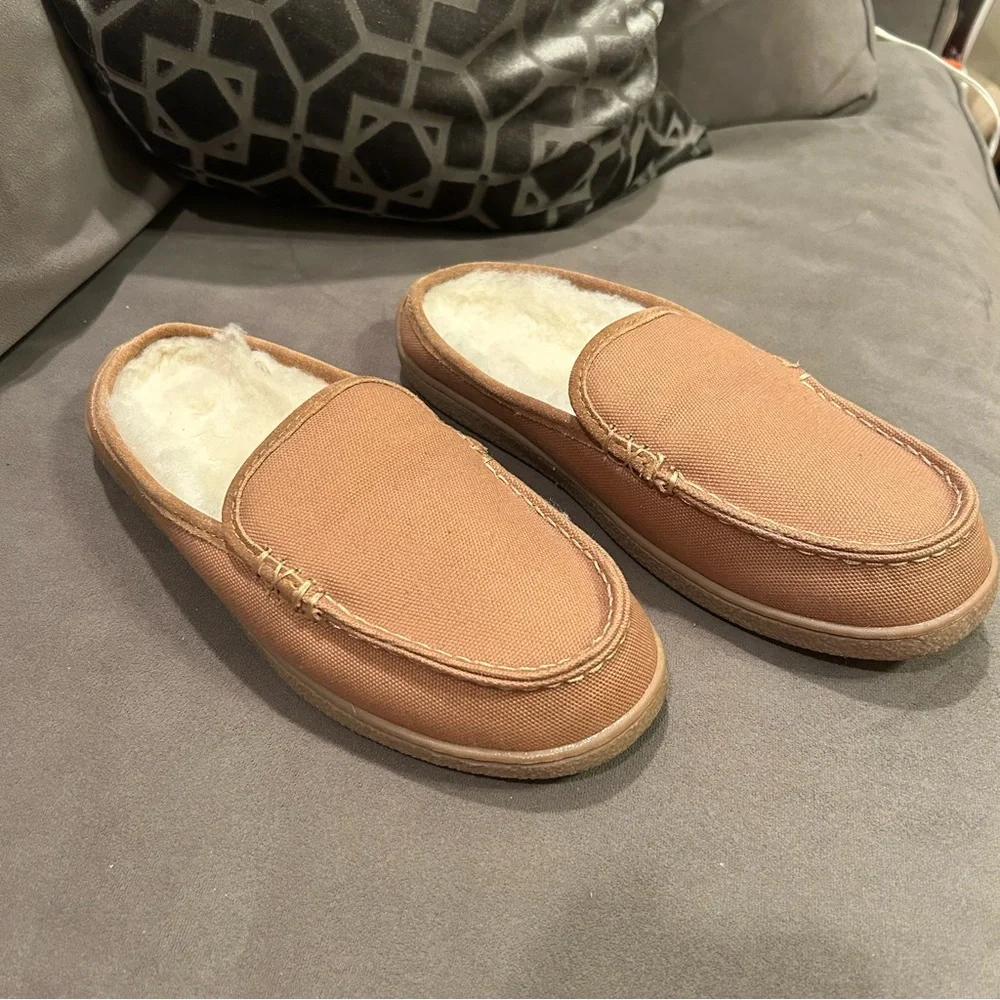 Duluth Trading Co Fire Hose Scuff Slippers Men’s size 10 M